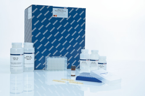 For spin-column or 96-well purification of total DNA from ani