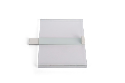 Cover glass plate for draft shield 
 {2997-69MS0086}