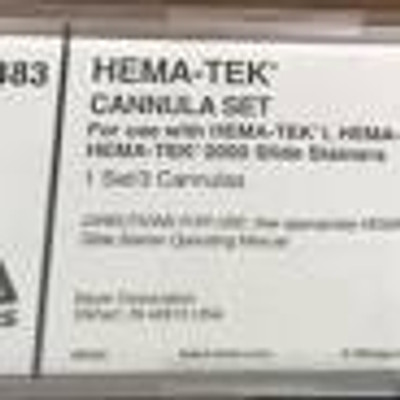 Hema-Tek® Slide Stainer Cannula Set 
 {3040-4483A}