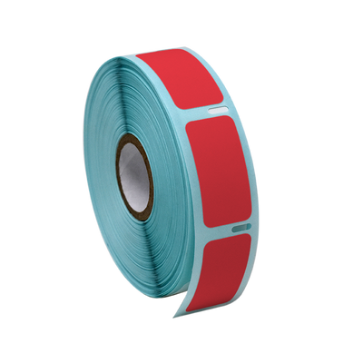 Label Roll, Cryo, Direct Thermal, 38x19mm, for Large Vials and Tubes, Red