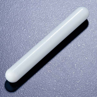 Stir bar, cylindrical, PTFE, 15 mm long x 4.5 mm OD