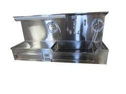 AUTOPSY SINK WALL MOUNT LEFT 
 {3788-CB100}