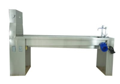 NECROPSY TBL TOTAL DRFT W/SINK 
 {3788-OA800}