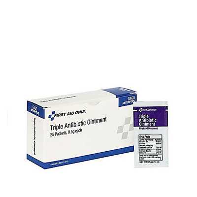 Triple Antibiotic Ointment 25/bx 
 {2024-G460 BX}