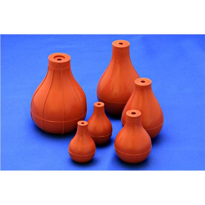 Rubber Bulb, Red, 10mL 
 {2124-LB10 PK}