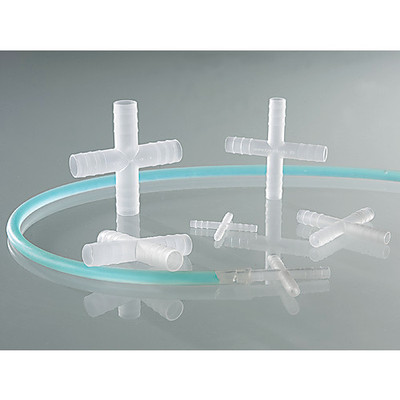 Four-way-connectors PVDF