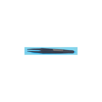 EMS #708 Tweezer, Pointed and hook tips, 43/8in. (110mm)