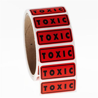 Cryogenic Warning Label, BIOHAZARD, 1.125in. x 1.125in.