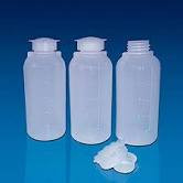 Bottle with Screwcap, Narrow Mouth, LDPE 
 {2503-6003256 PK}