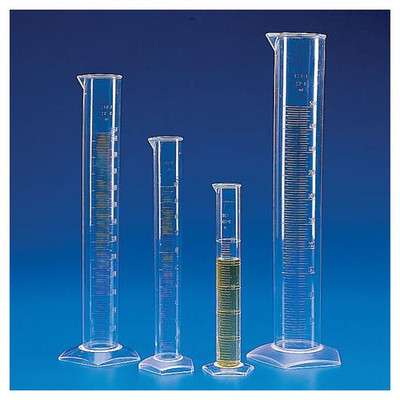 500mL graduated cylinder, PMP 
 {2503-601575 PK}