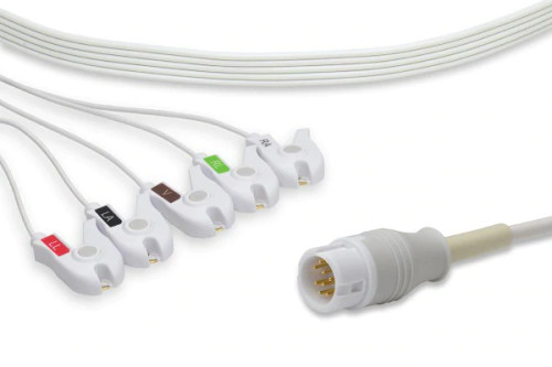Philips Comp  Direct-Connect ECG Cable 
 {3385-M1977A}