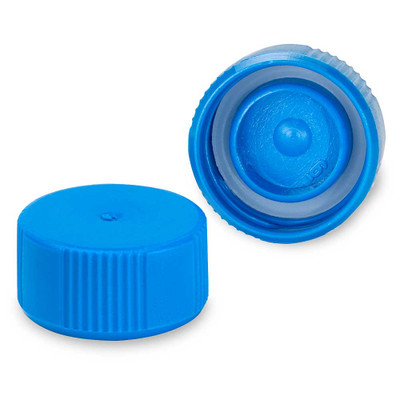 Screw Cap for Microtube, Blue, with O-Ri 
 {2503-111671B PK}