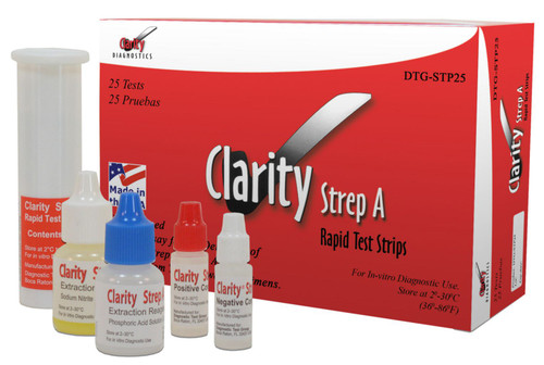 CLARITY Strep A Strip (Canister) FDA Cleared & CLIA Waived