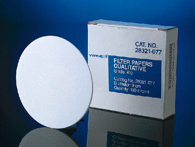 VWR FILTER PAPER 12.5CM PK100 
 {3211-28321113 PK}