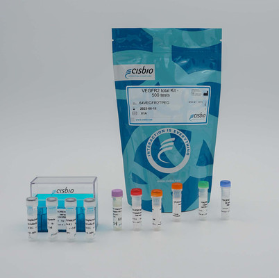 Total-VEGFR2 cellular kit, 500 Tests 
 {2013-64VEGFR2TPEG KT}