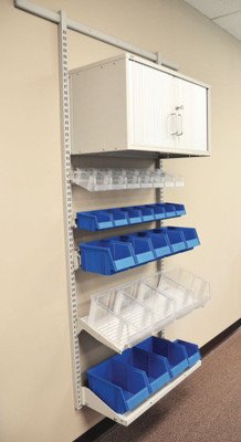 VWR WALL SHELVING 48 HORIZONTAL RAIL 
 {3211-75795940}