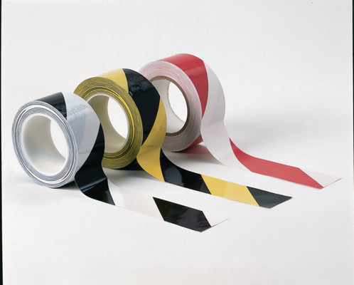 VWR TAPE SAFETY RED/WHITE 2IN 
 {3211-10841500 CA}