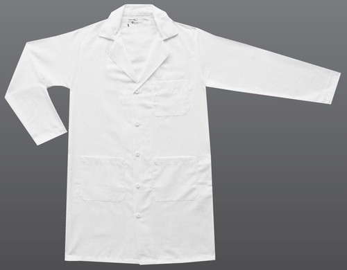 VWR LAB COAT F/MEN TWILL WHITE L/UNIV 
 {3211-76048830 CA}