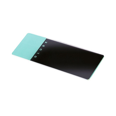Microscope Slides, Glass, 25 x 75mm, 90° Ground Edges with Safety Corners, Aqua Frosted, 72/Box, 2 Boxes/Case (1 Gross) 
 {2503-1324A144 BX}