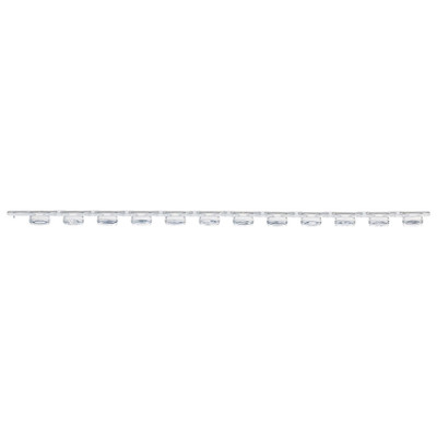 0.2mL 12-Strip Flat Caps, No Tubes, Optically-Clear for qPCR