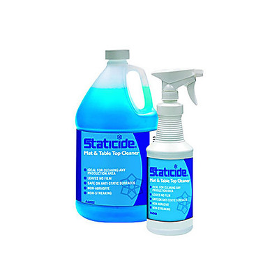 Staticide, Mat and Table Cleaner, 1 gall  
 {3404-6002}