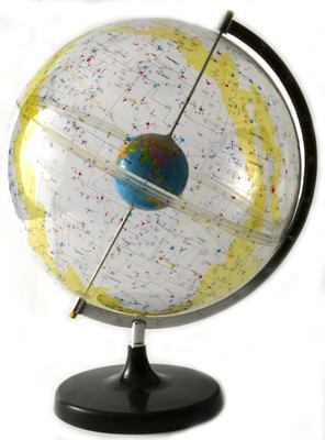 17.5" Tall Celestial Star Globe {2394-BD0077CSG}