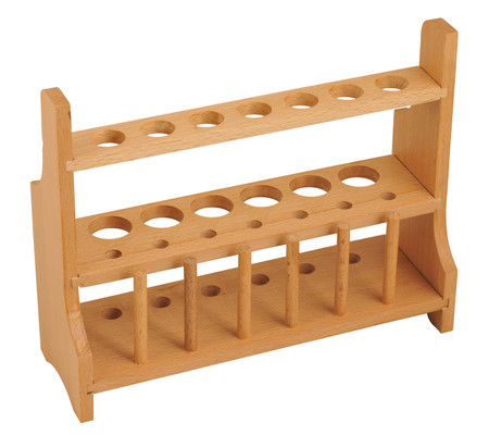 Wooden Test Tube Rack- Holds 13 Tubes {2394-CH0003C}