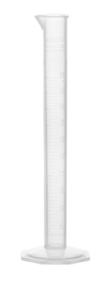 Graduated Plastic Cylinder, 10mL - Class B, Octagon Base- Autoclavable  {2394-CH0354A}