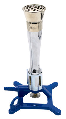 Meker Bunsen Burner, LPG - Gas Flow Control, Flame Stabilizer, Air Flow Adjustable  {2394-CH0996LP}