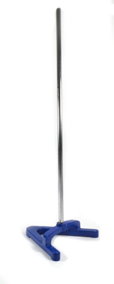 A-Shaped Retort Base & Rod Set - 11"x11" Base, 29.5" Rod {2394-STDRDAB03}