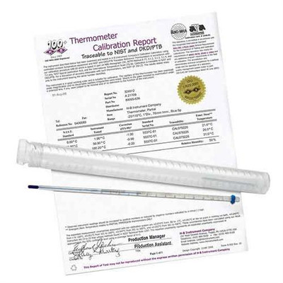Calibrated Partial Immersion Thermometer  
 {2133-B602051000}