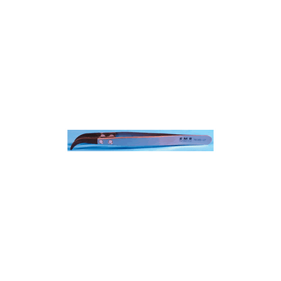 EMS #2AB CF Tweezer, A = 5in. (130mm); B = 0.07in. (1.8mm); C =