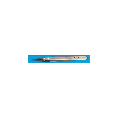 EMS #5 Carbofib Tip Tweezer, A = 5in. (130mm); B = 0.02in. (0.5m