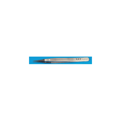 EMS #5 Carbofib Tip Tweezer, A = 5in. (130mm); B = 0.02in. (0.5m