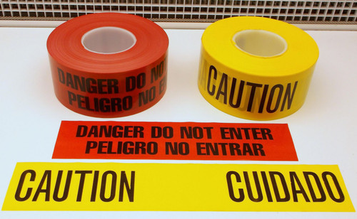 VWR TAPE DANGER DO NOT ENTER RED 3IN