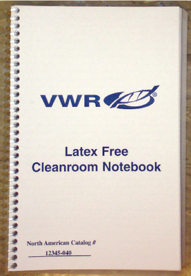 VWR NOTEBOOK LATEX FREE PAPER