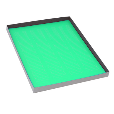 Label Sheets,Cryo,38x6mm,for Microplates, green