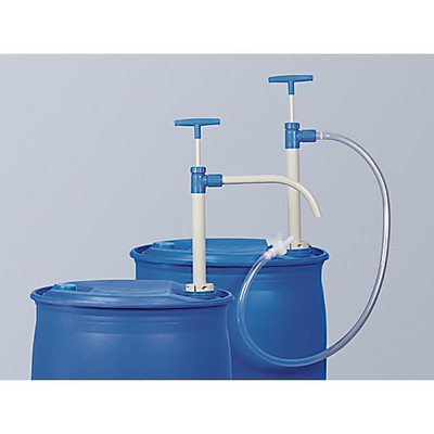 PP barrel pump w/discharge hose/stopcock {2218-56001002}