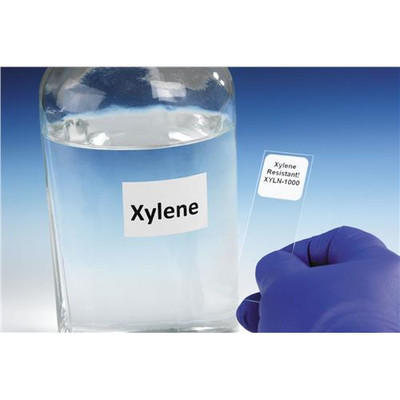 .875" x .875" Xylene Resistant Labels  {2358-XYLN1000 RL}