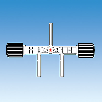 0-5mm 3-way stopcock w/UHDPE handle PTFE - 2022-8196253