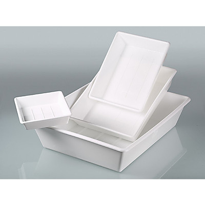 Laboratory trays/spill throughs set (6pc {2218-42010100}