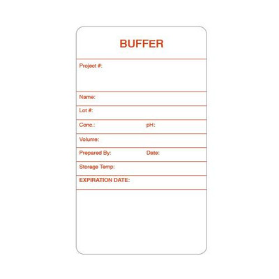 Self-Laminating Calibration Label