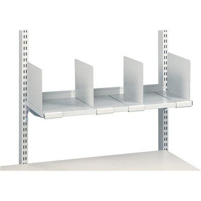 Divider Pair for Fixed Tilt Steel Shelf