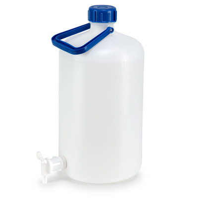 Carboy with Spigot, HDPE, Heavy-Duty 
 {2503-601662}