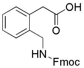 Fmoc-2-aminomethyl-phenylacetic acid ; > {2042-1237291G}