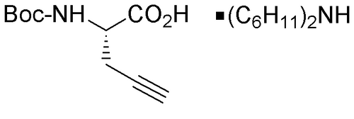 Boc-L-propraglycine dicyclohexylammonium {2042-125386250MG}