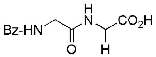 Bz-Gly-Gly-OH ; >/= 98% (HPLC), 1 g {2042-1259291G}