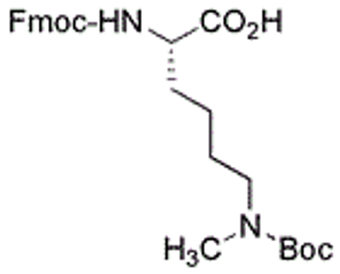 Na-Fmoc-Ne-methyl-Ne-Boc-L-lysine ; >/=  {2042-1276401G}