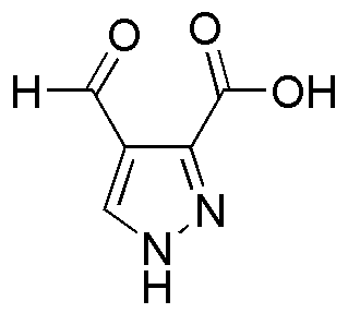 4-Formyl-1H-pyrazole-3-carboxylic acid ; {2042-1200835G}
