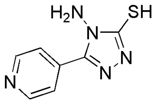 4-Amino-5-(4-pyridyl)-4H-1,2,4-triazole- {2042-1201751G}